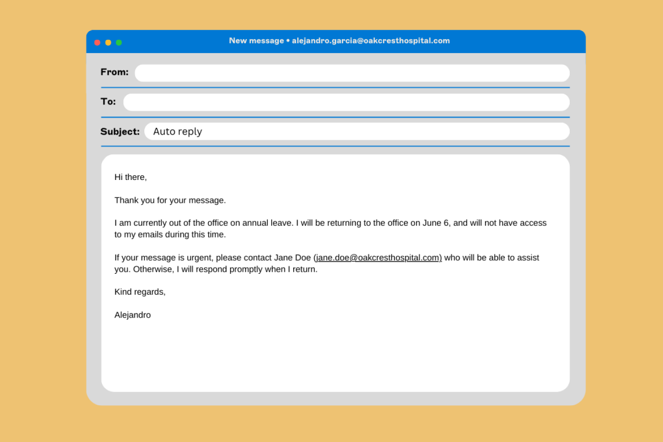 17 Out Of Office Email Templates U0026 Examples