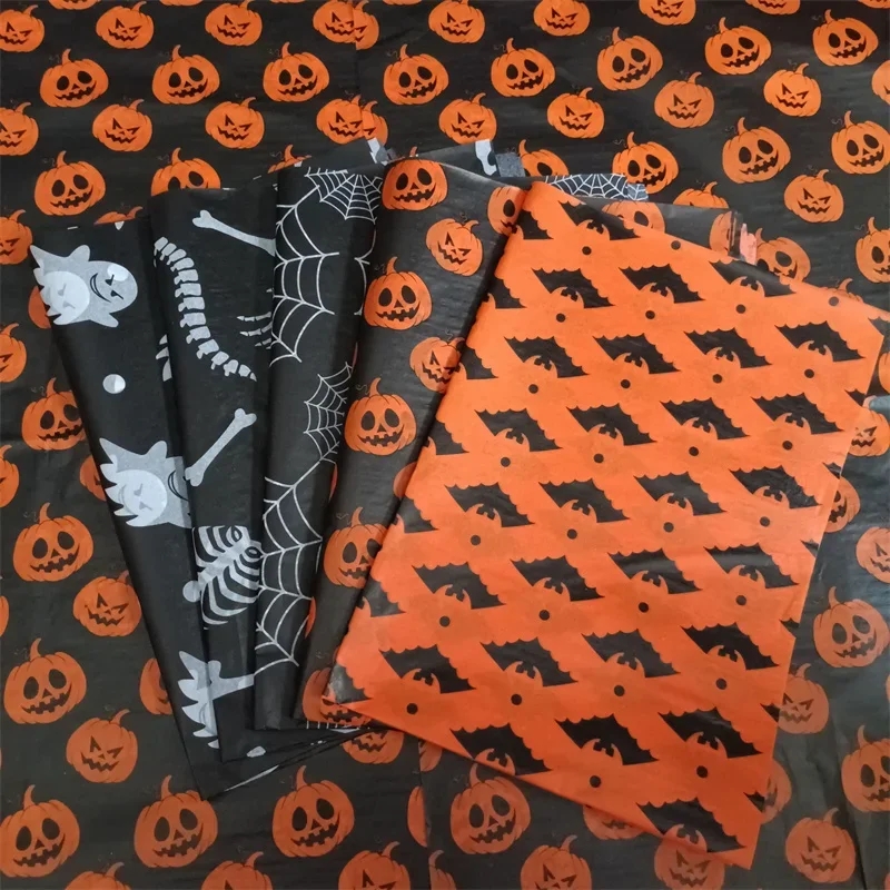 halloween wrapping paper