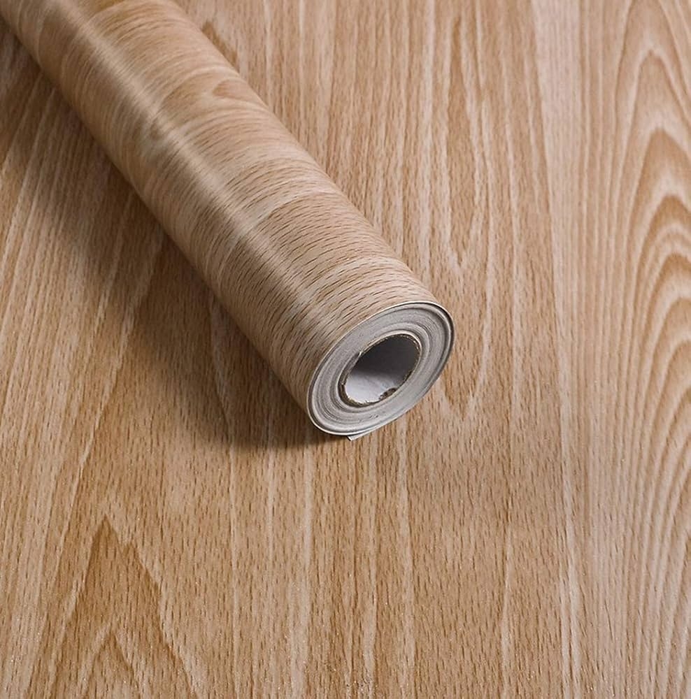 Amazon Maple Wood Grain Contact Paper Self Adhesive Shelf Liner Decorative Vinyl Film Peel And Stick Film For Cabinets Shelves Drawers Wall Covering 17 7 X 78 7 Inches