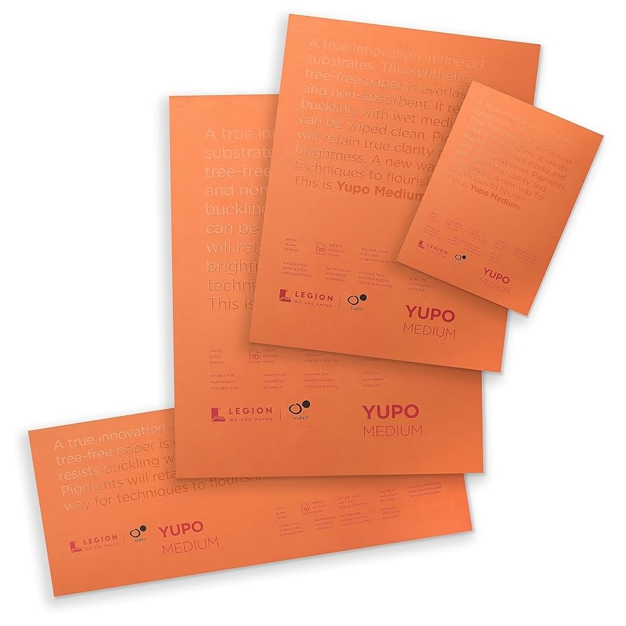Amazon Yupo Paper L21 YUP197W912 White Sheets 9