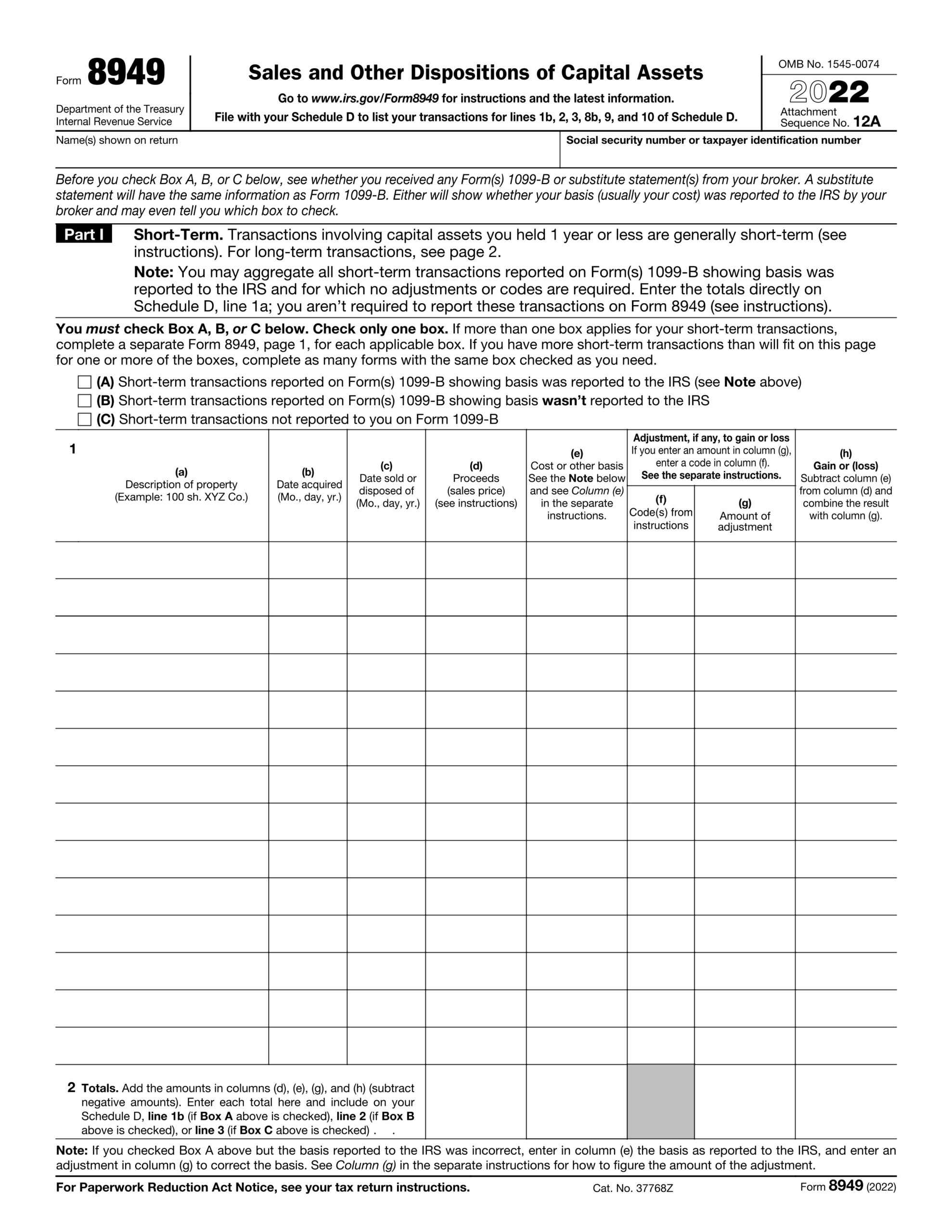 Capital Gains Tax