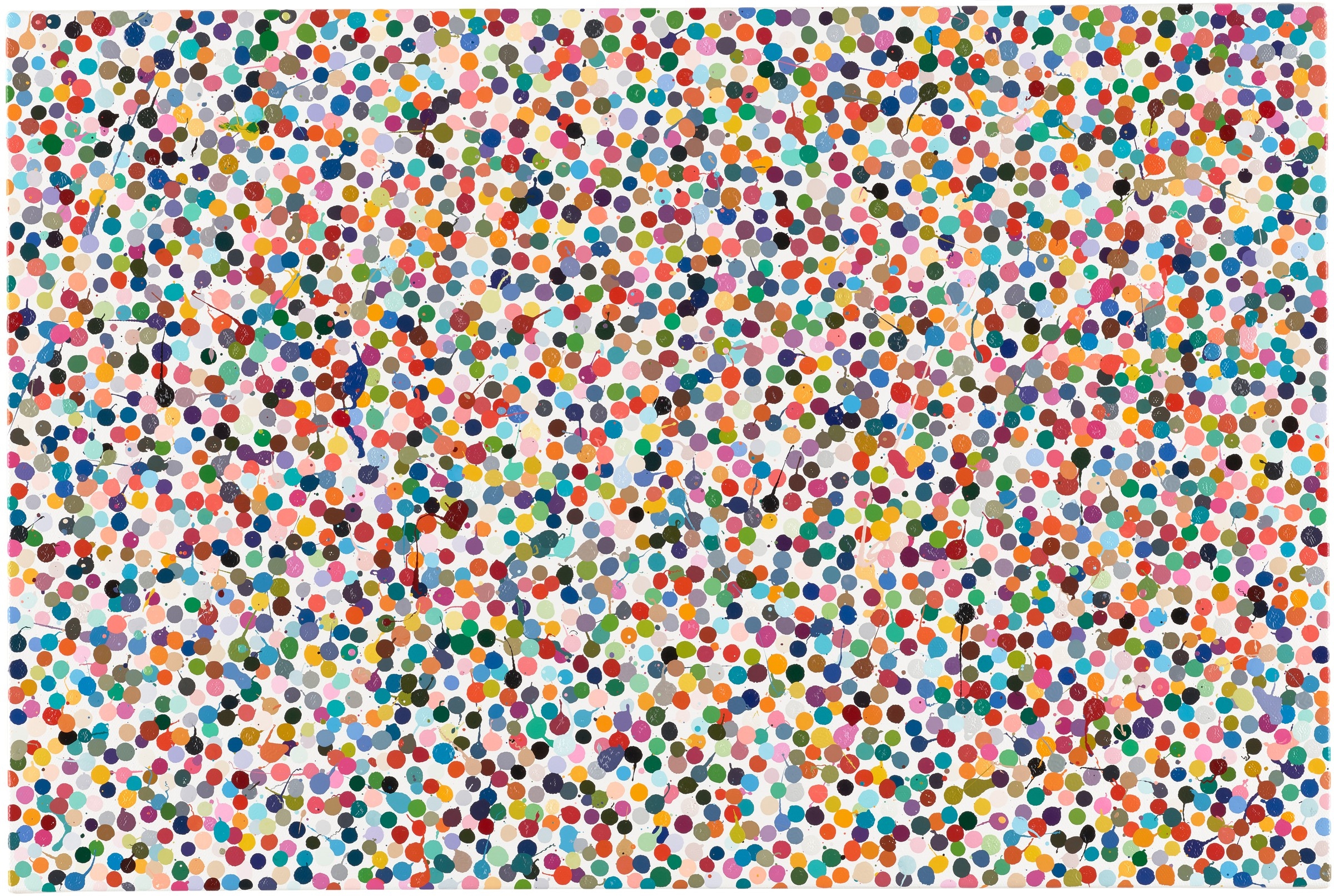 Damien Hirst Colour Space Paintings Gagosian Quarterly