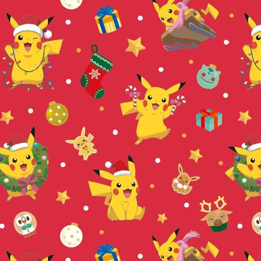 pokemon gift paper