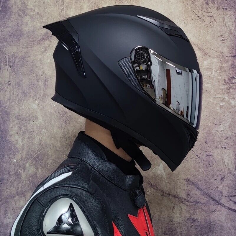 DOT Approved Full Face Racing Motorcycle Helmet Personality Motocross Helmets