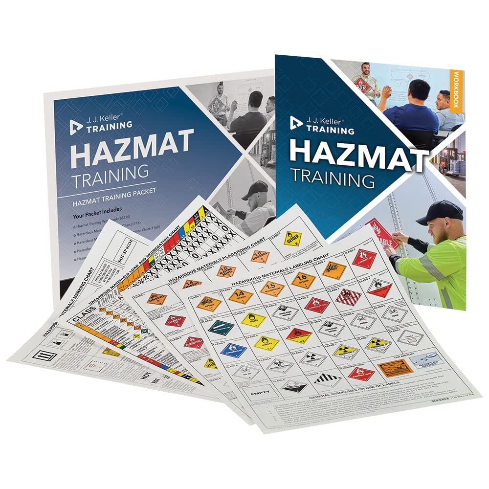 DOT Hazardous Materials Regulations Hazmat Training Employee Workbook And Hazmat Charts J J Keller U0026 Associates Inc Amazon Industrial U0026 