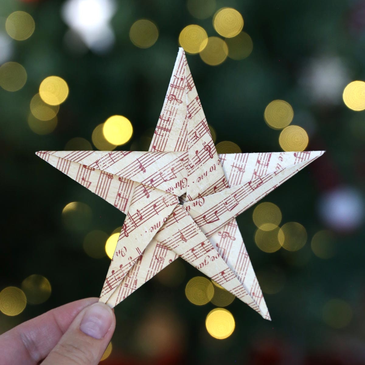 Fold An Origami Star in 5 Simple Steps It s Always Autumn