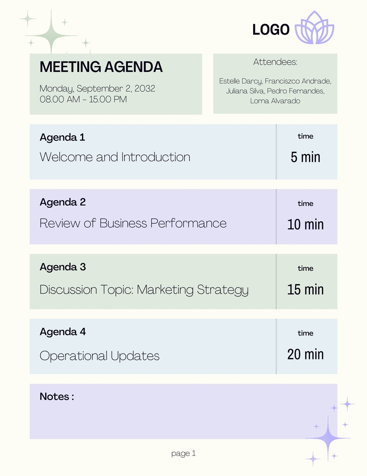 Free And Customizable Agenda Templates Canva