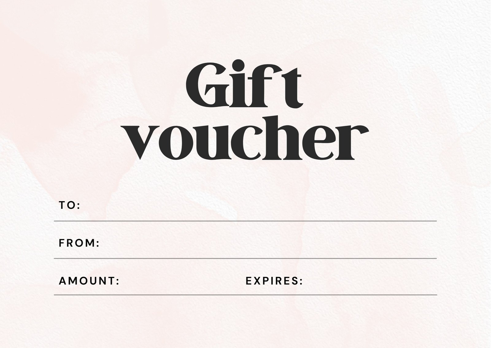 Free And Customizable Voucher Templates