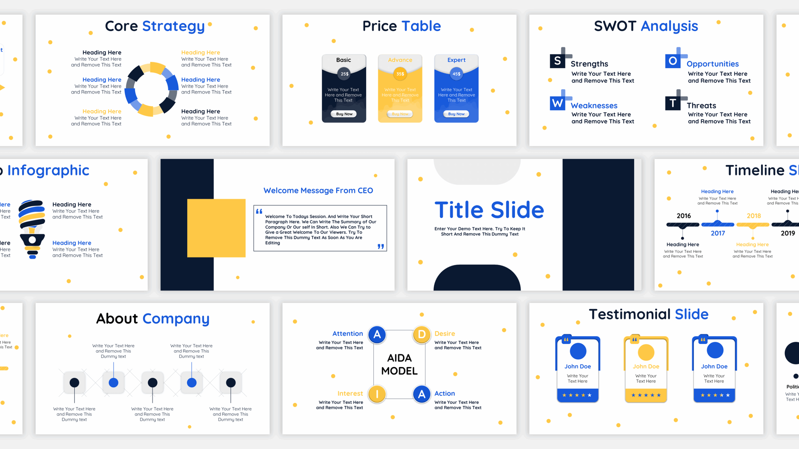 Free Business PowerPoint Presentation Slides Template PowerPoint 