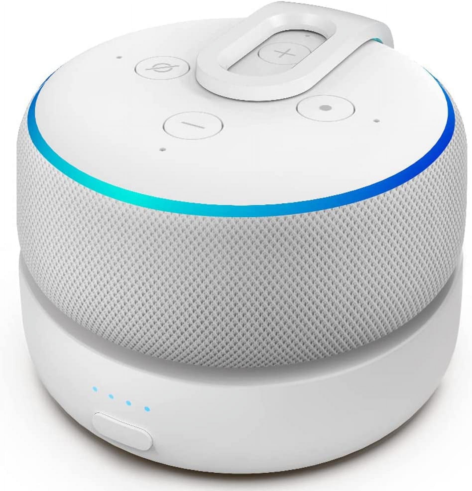 GGMM Portable Alexa Echo Dot 3rd Gen Battery Base Smart Accessory 