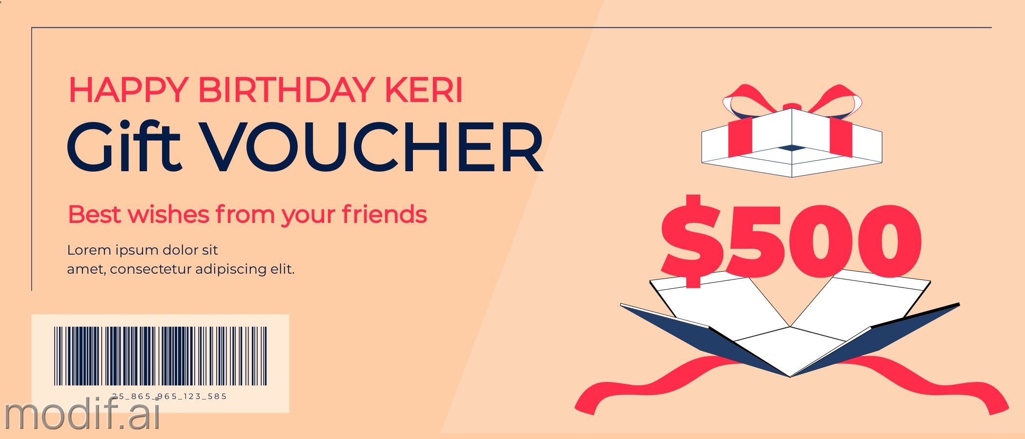 gift voucher template