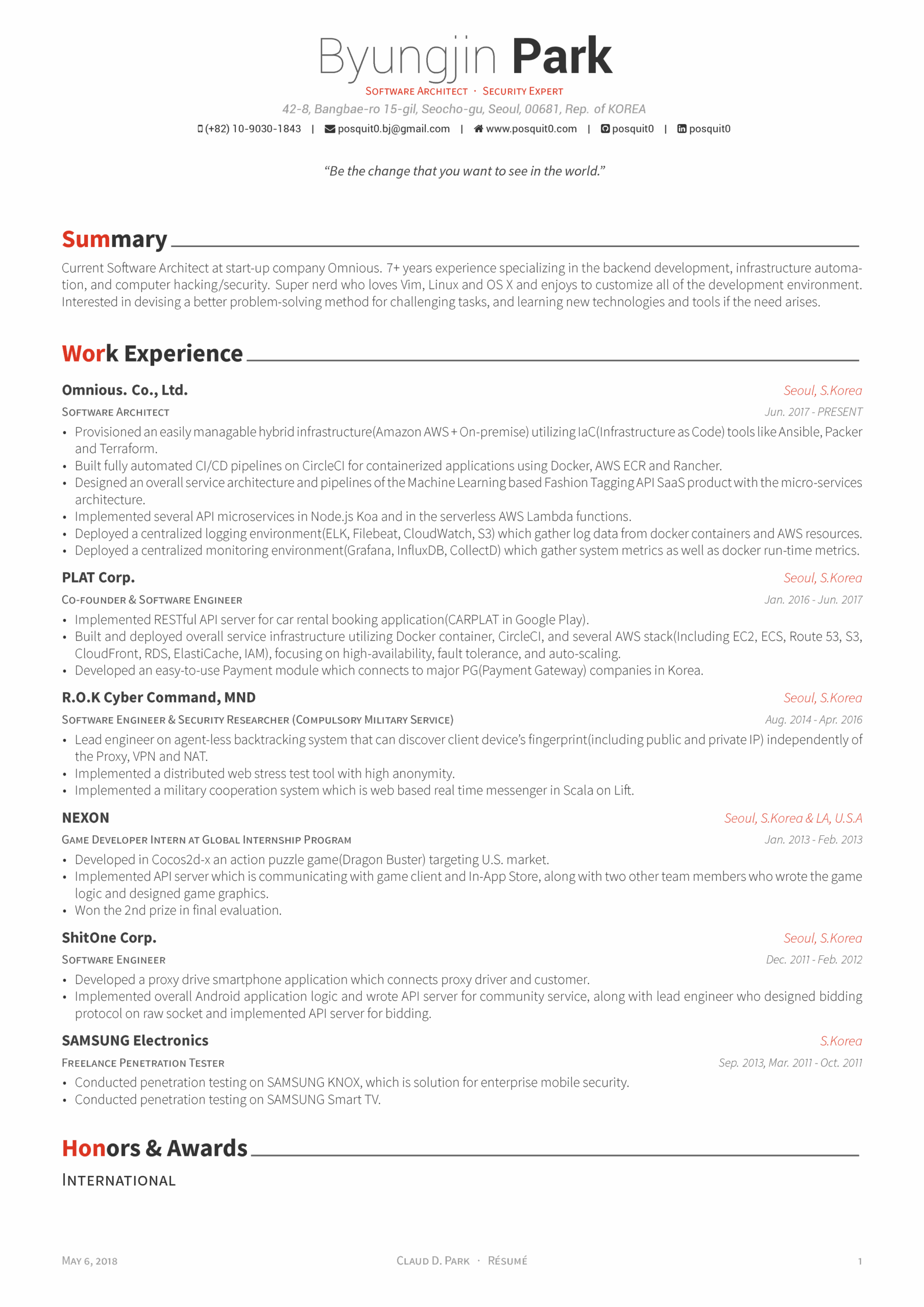 overleaf resume template