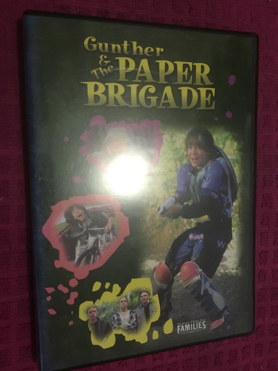 Gunther And The Paper Brigade DVD Feature Films For Families FAST SHIPPER