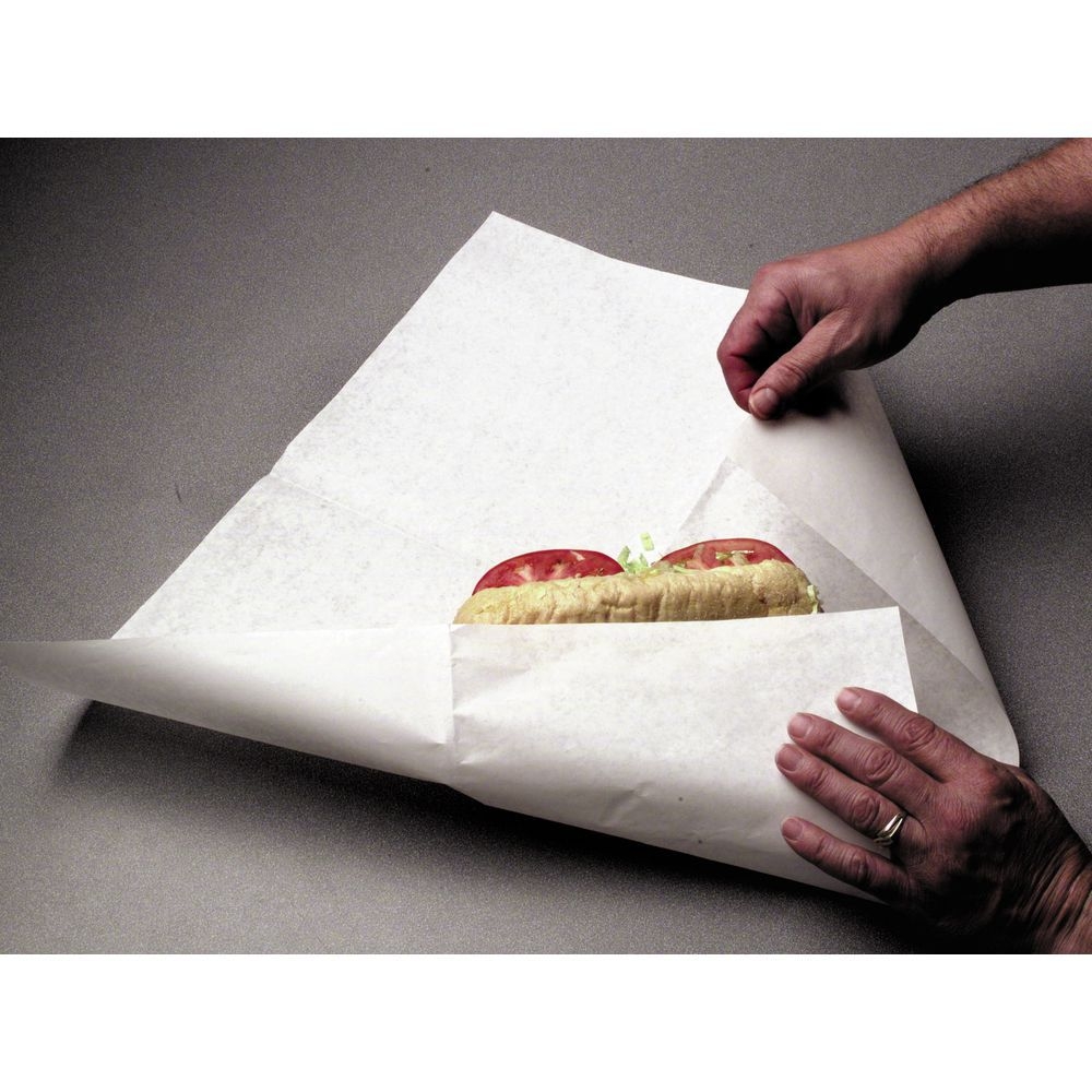 Heavy White Wax Paper Sandwich Sheets 20