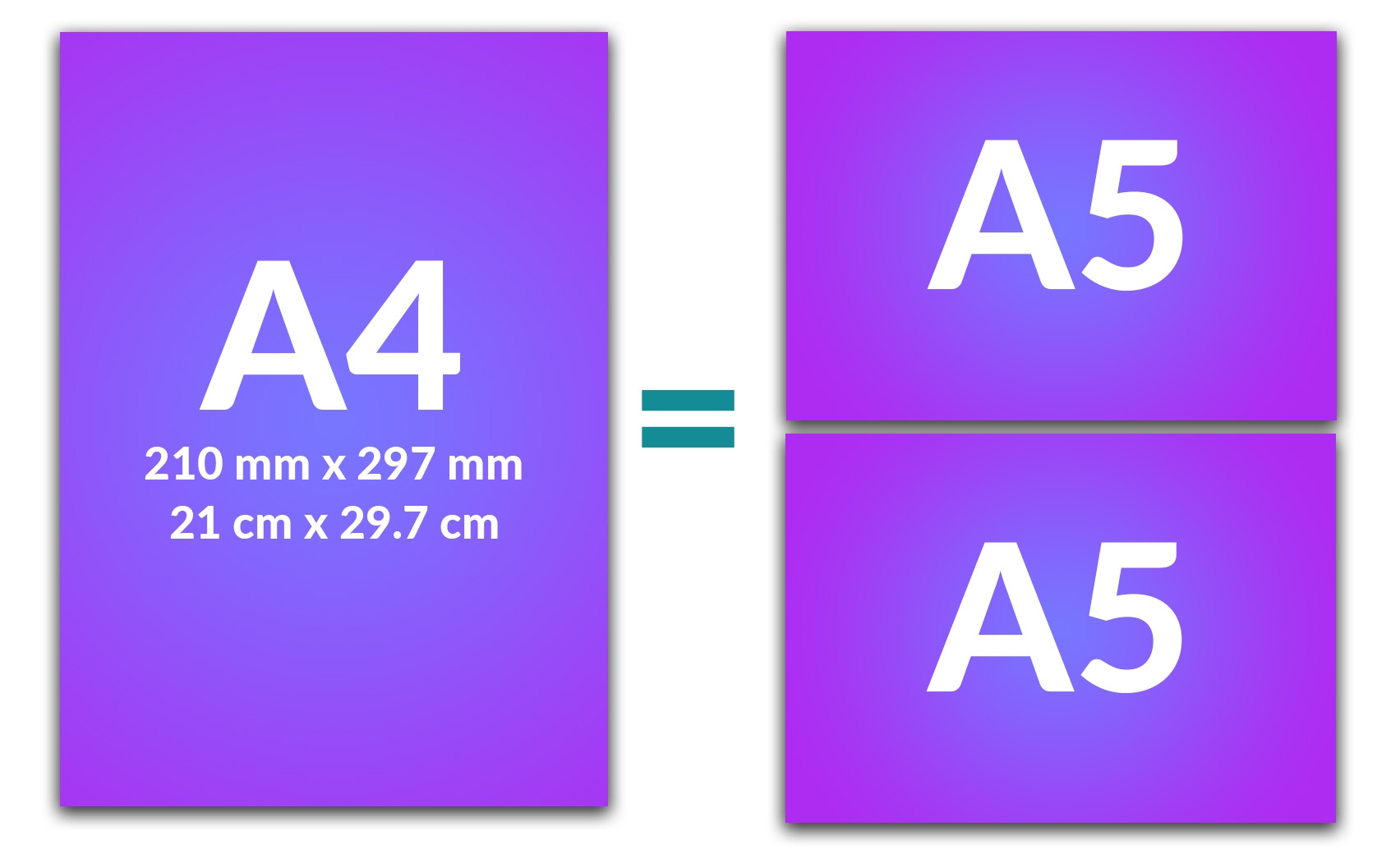 size of a4 size paper
