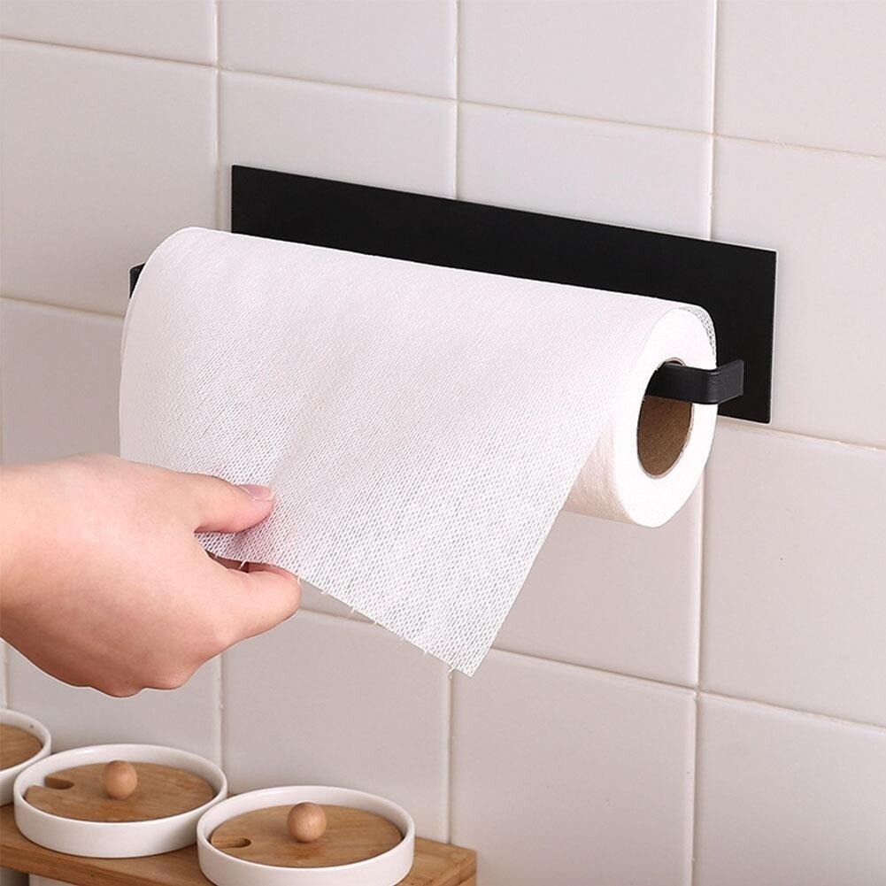 Paper Towel Holder Kitchen Towel Wall Mount Towel Roll Holder Bathroom Paper Dis EBay