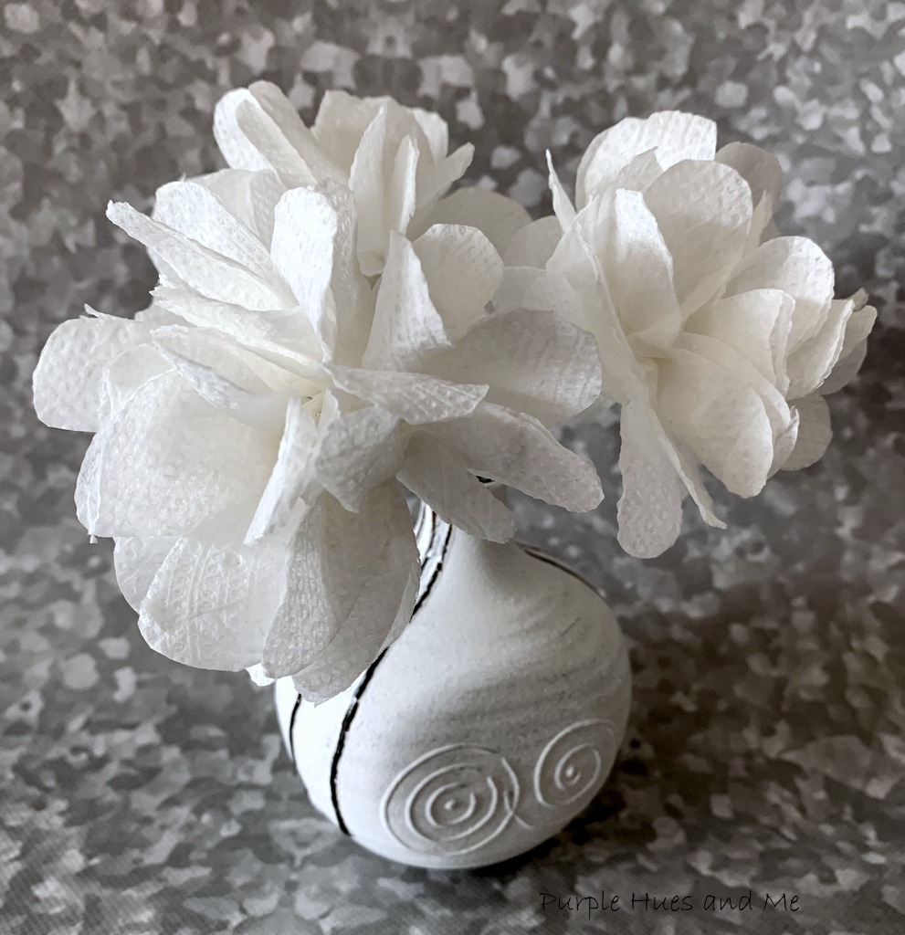 Purple Hues And Me Toilet Paper Flower Blooms DIY