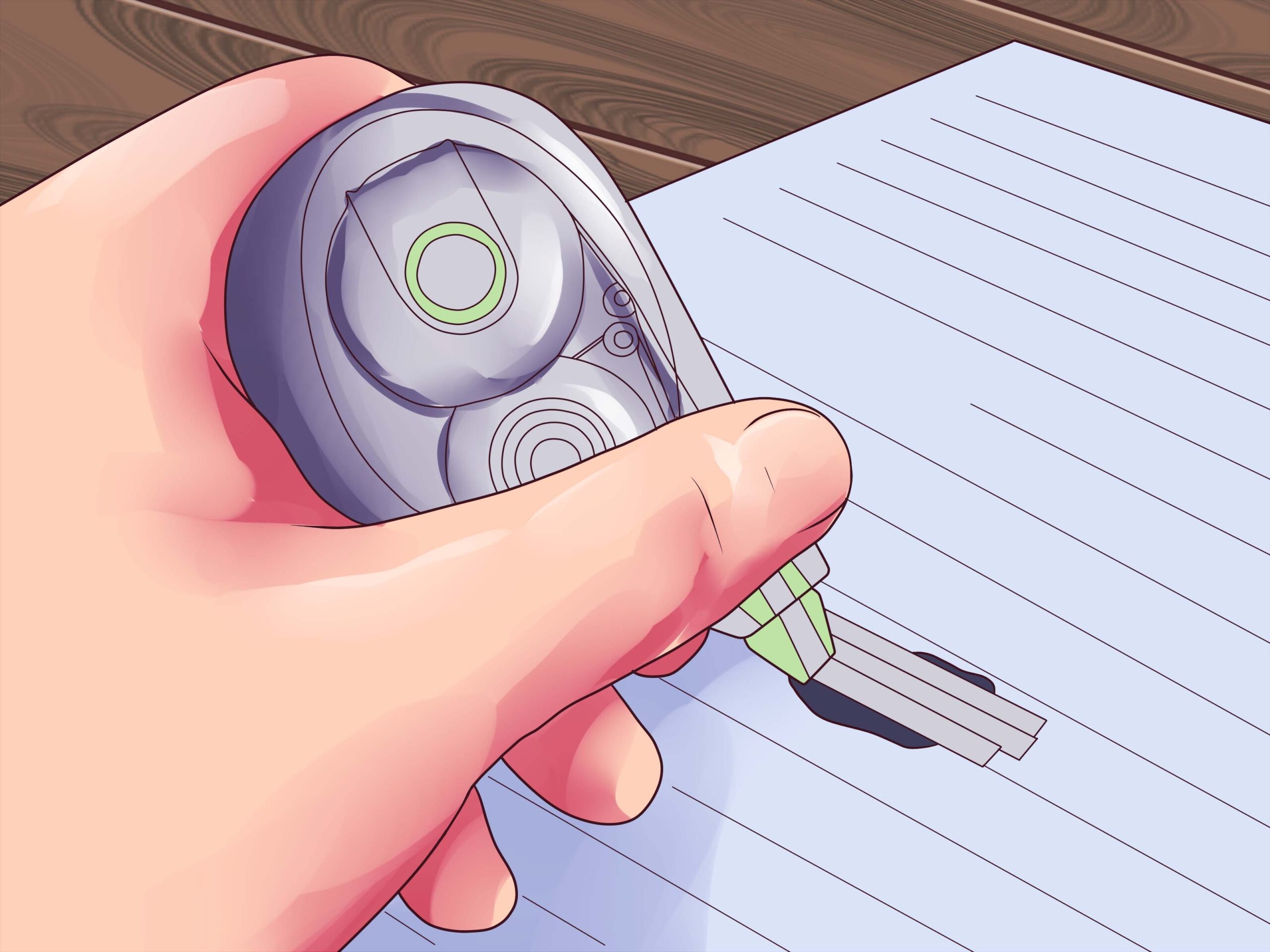 remove ink from paper