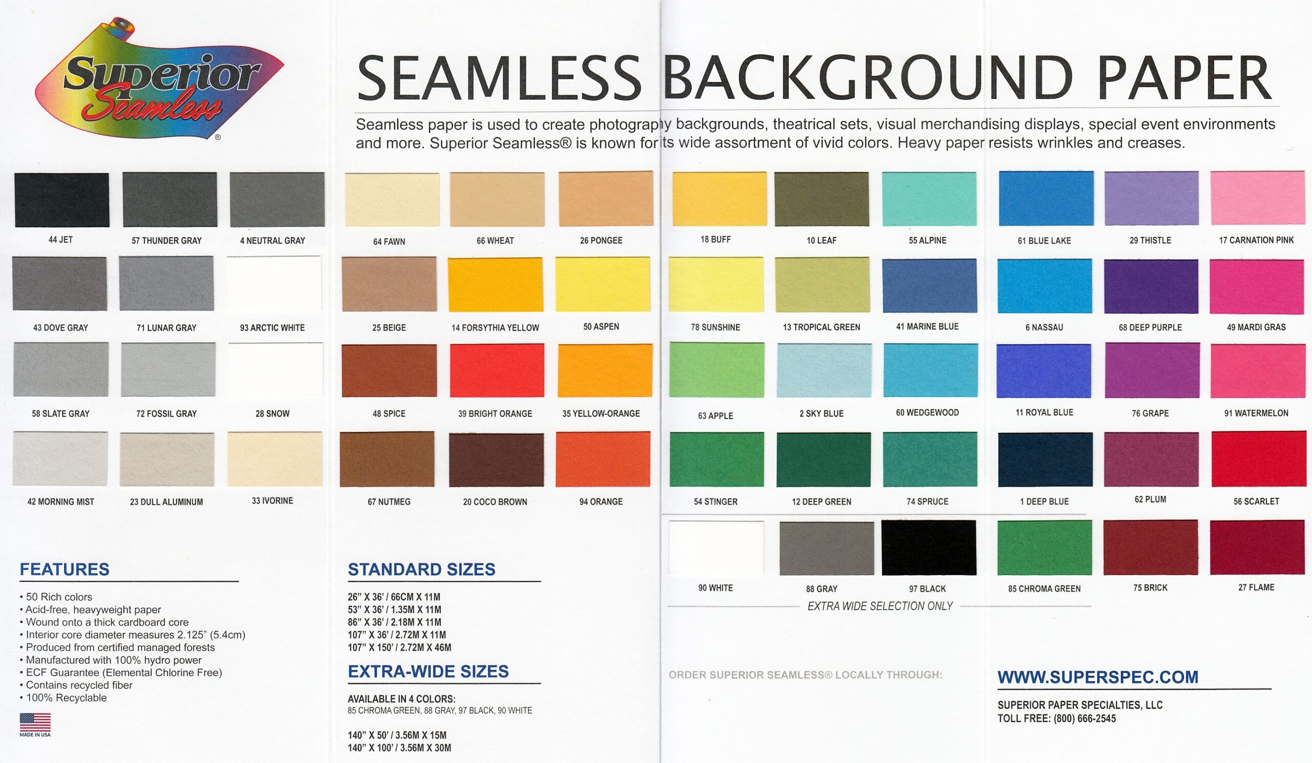 Seamless Paper 140 12 Ft Wide