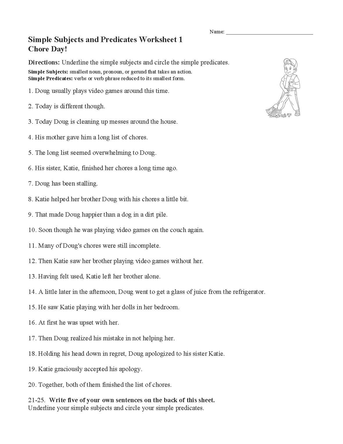 Sentence Structure Worksheets Language Arts Activities