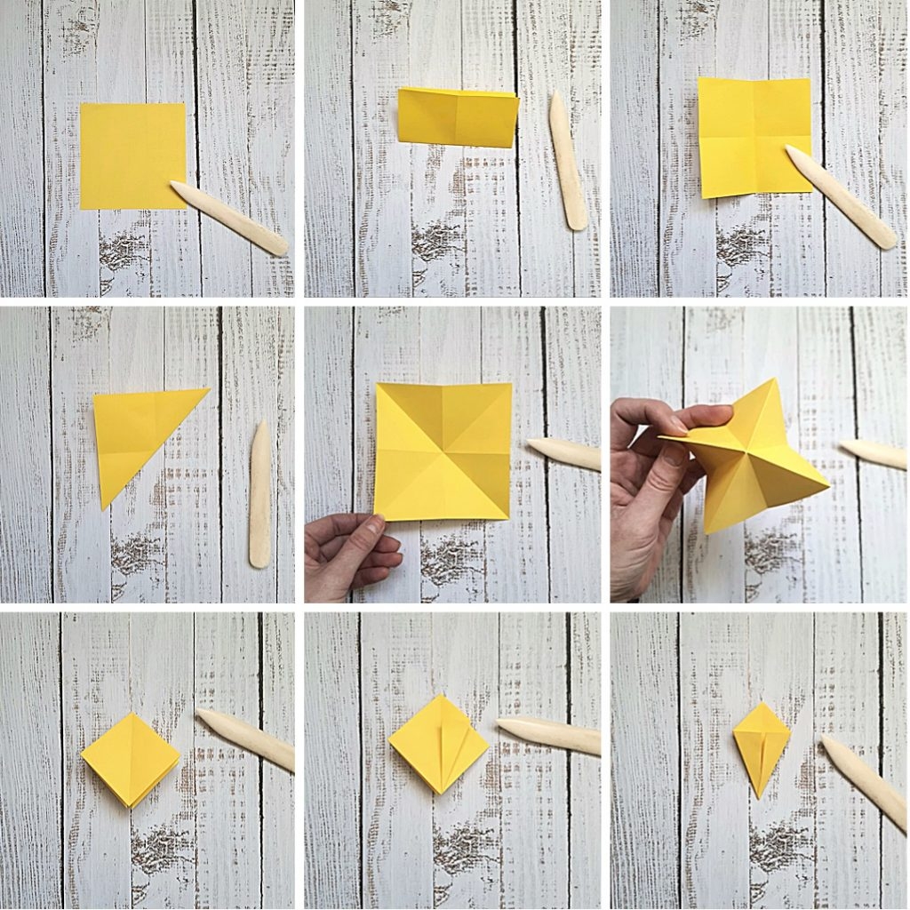 Step By Step Origami Star Tutorial With Pictures The Craft Fantastic