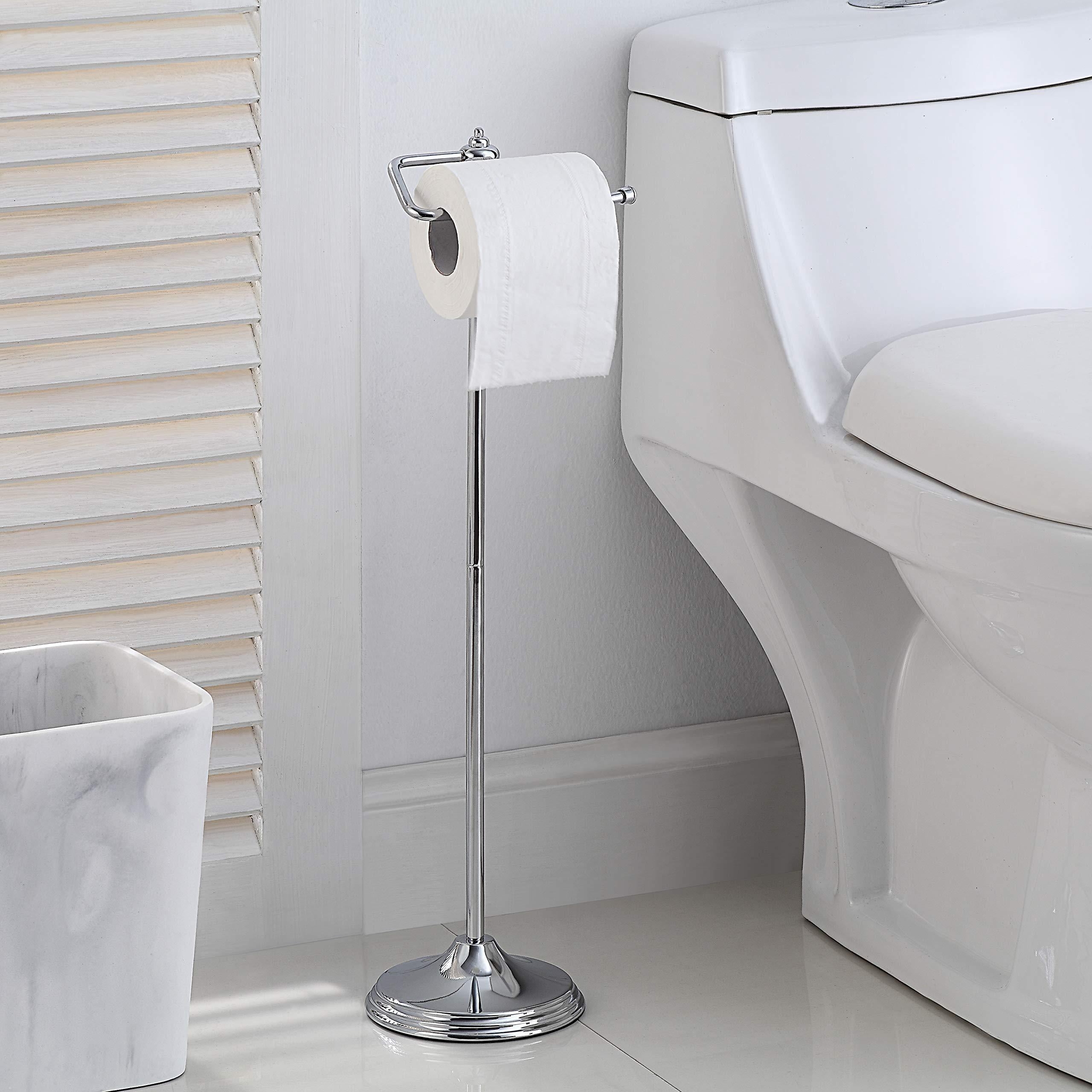 toilet paper roll holder stand