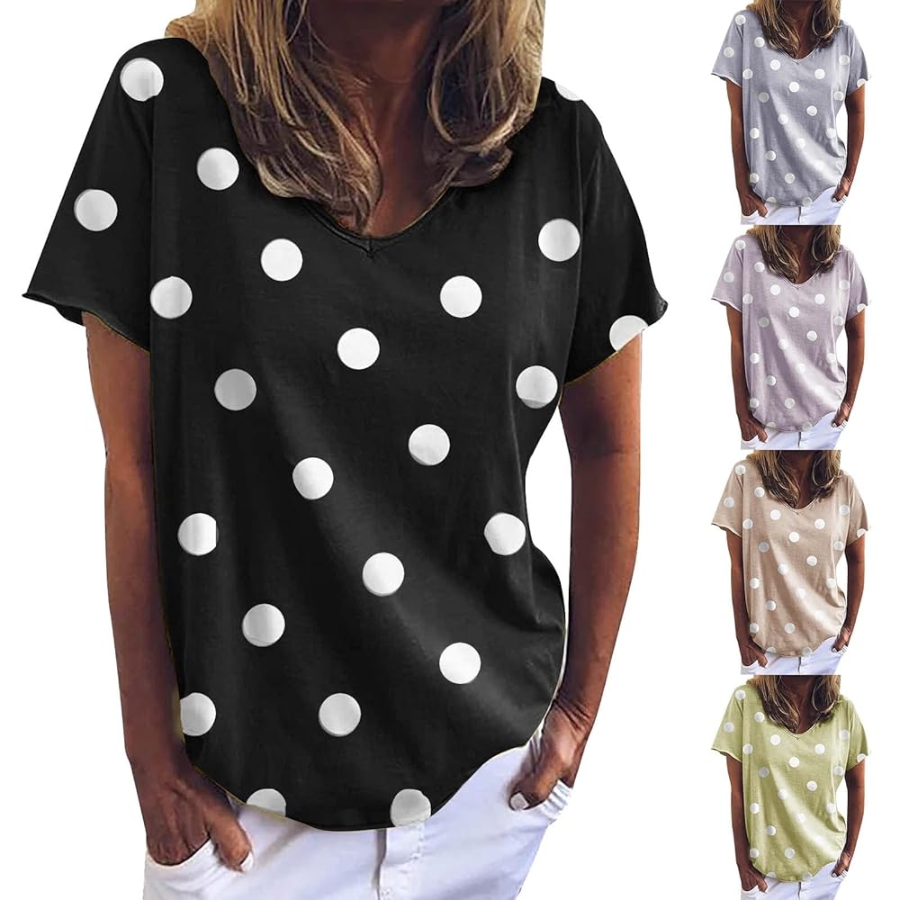 polka dot tops