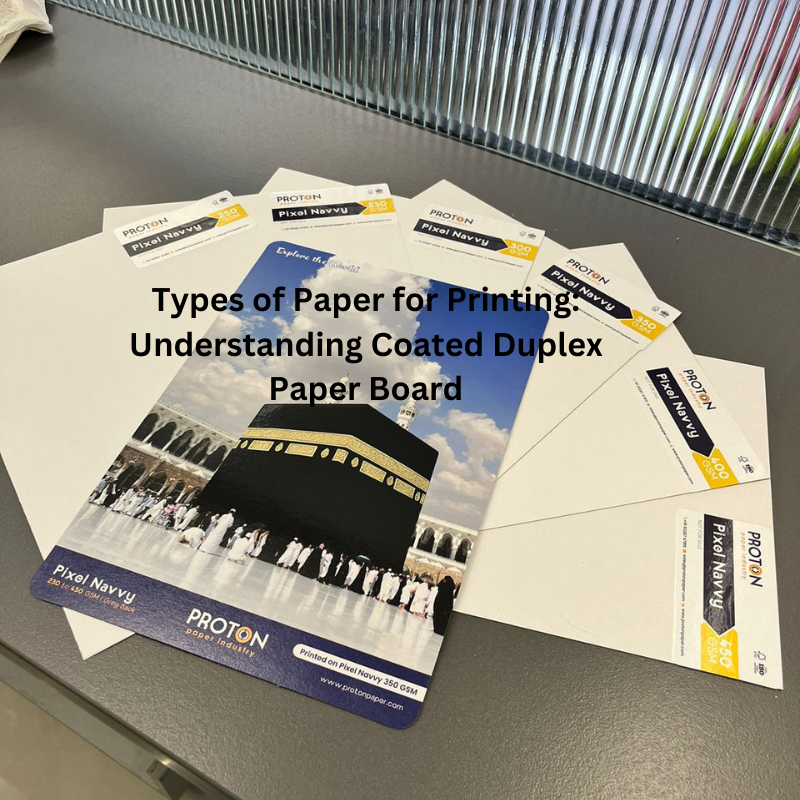 Types Of Paper For Printing Coated Duplex Paper Board 180 500 GSM