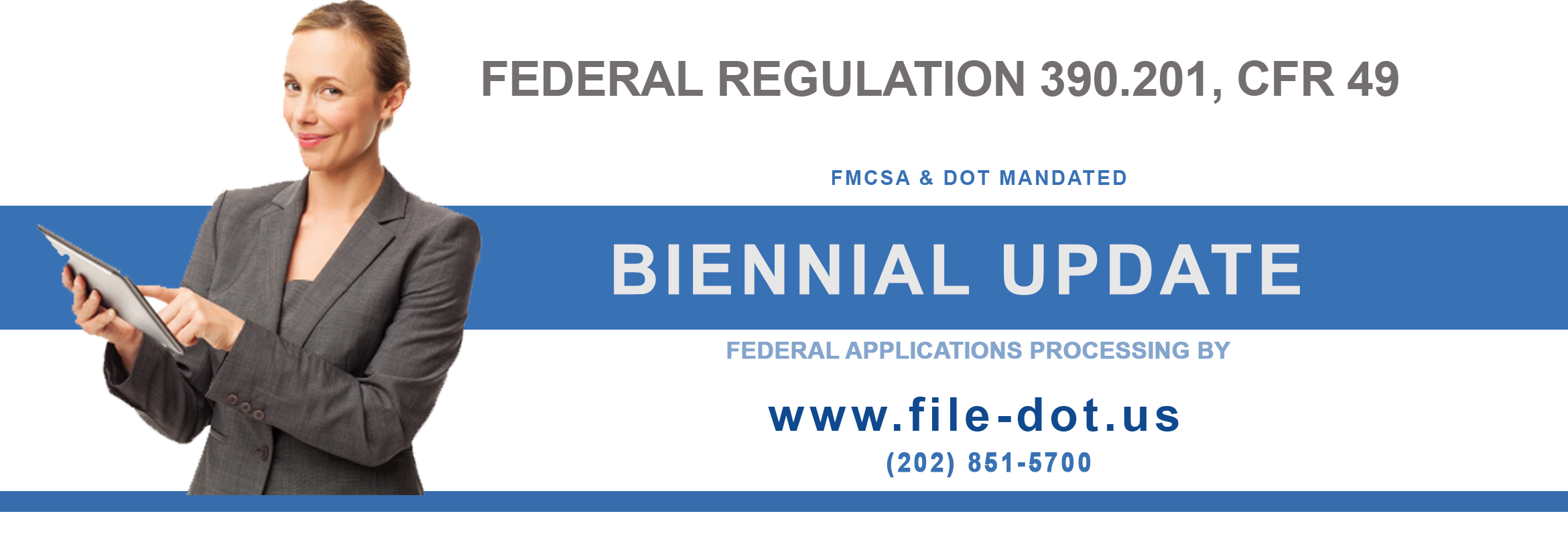 US DOT Biennial Update MCS150