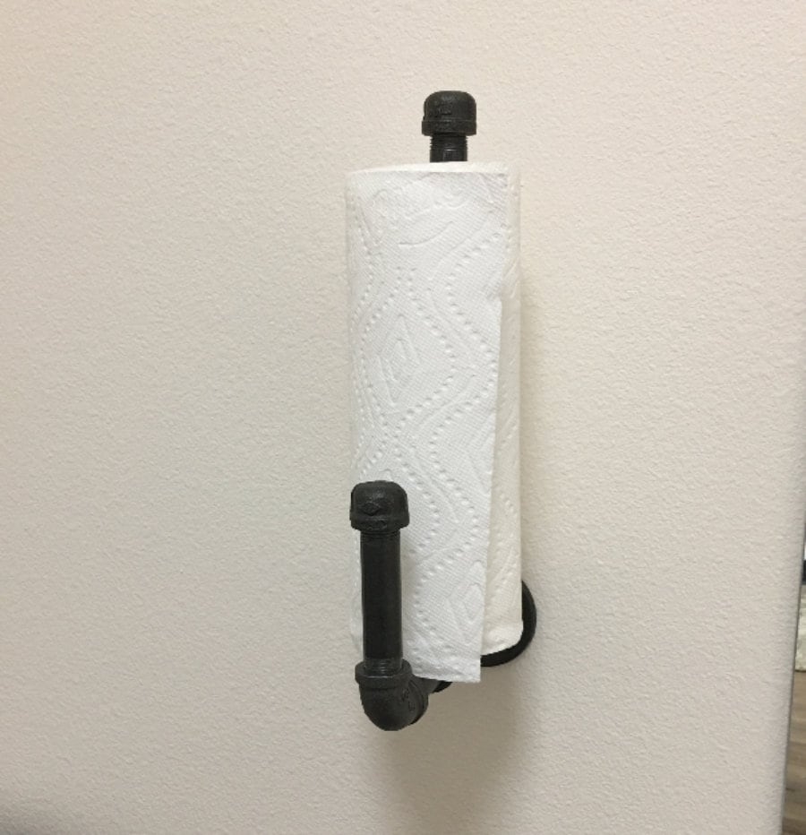 wall paper towel holder